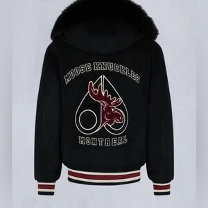 moose knuckle NHL jacket